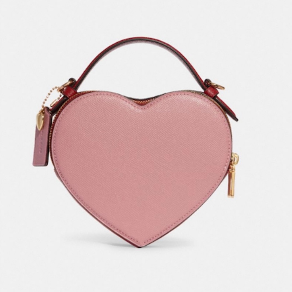Coach Heart Crossbody In Colorblock - Picture 4 of 6
